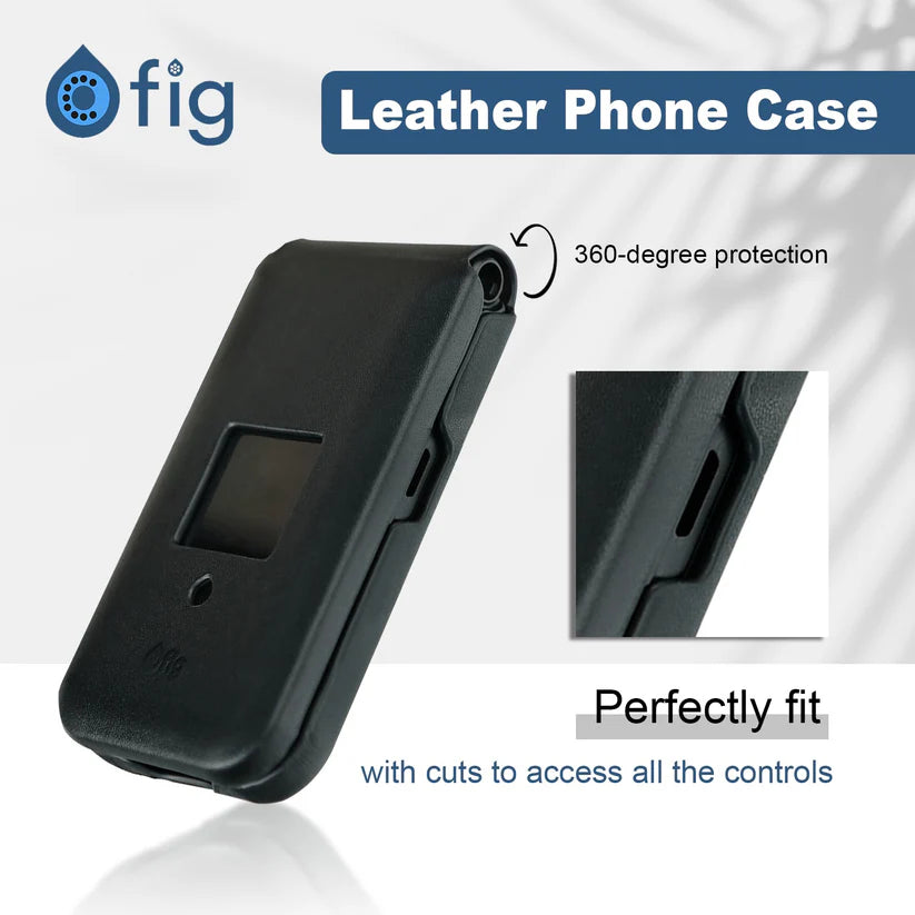 Fig Mini Case - Leather